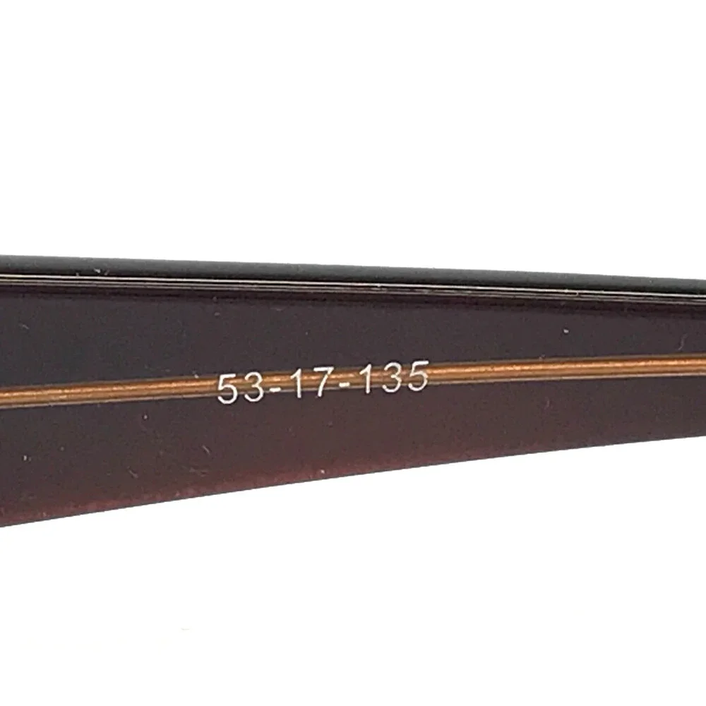 Parade Eyeglasses Frames 1705 Brown Fade Rectangle Full Rim 53-17-135